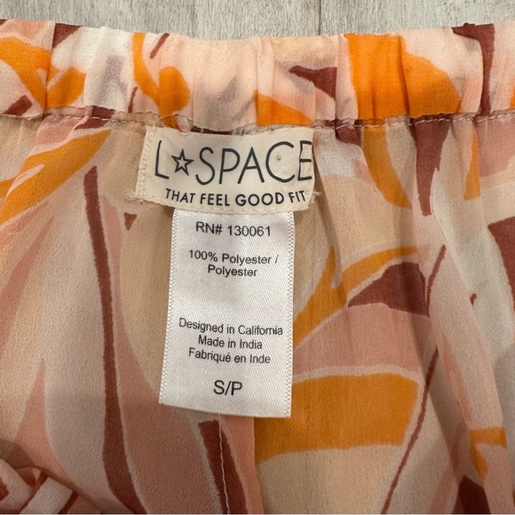 L*Space X Tessa Brooks Catalina Colorful Patterned Shirt and Pants Set - Picture 9 of 12